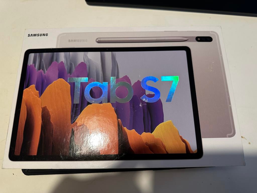 Samsung Galaxy Tab S7 - 256GB/ 8GB - met hoes, Computers en Software, Android Tablets, Usb-aansluiting, 11 inch, Ophalen of Verzenden