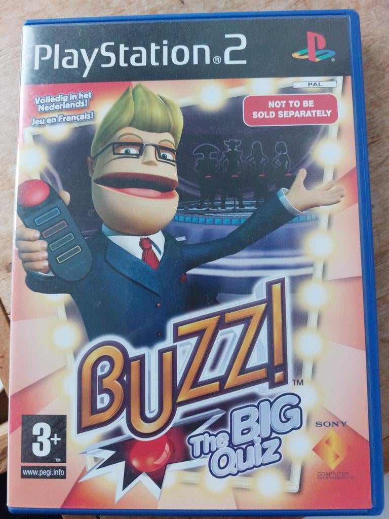 Buzz spel zonder controllers, Spelcomputers en Games, Games | Sony PlayStation 2, 3 spelers of meer, Ophalen of Verzenden, Puzzel en Educatief