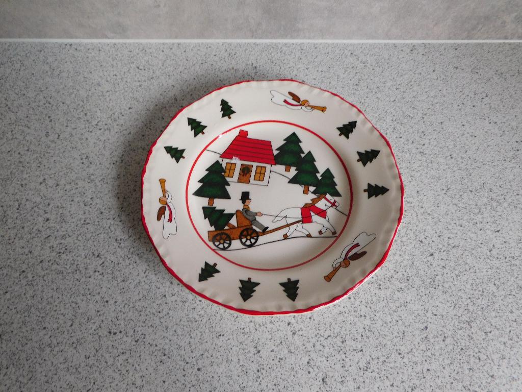 Bord 14,5 cm. Marsten Madrajji 1983 Christmas Mason's, Huis en Inrichting, Keuken | Servies, Ophalen of Verzenden, Zo goed als nieuw