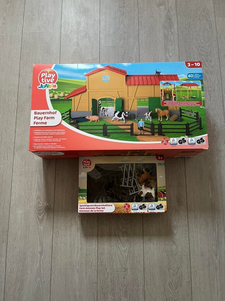 Speelgoed boerderij, Ophalen, Gebruikt