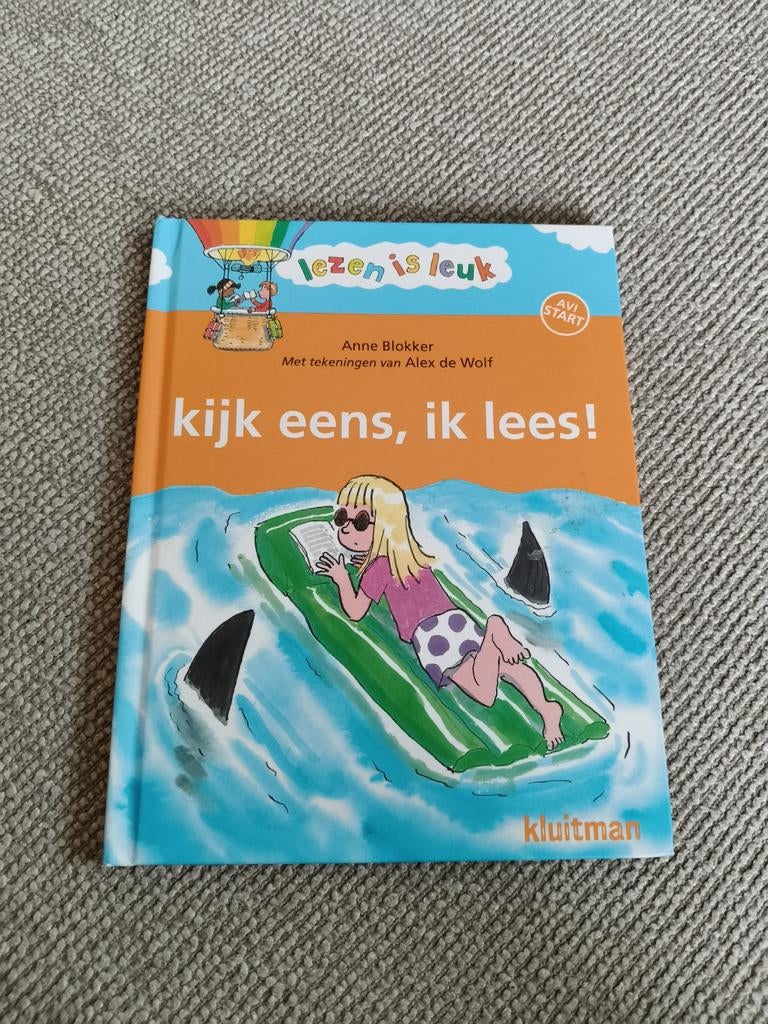 Anne Blokker - Kijk eens ik lees, Boeken, Kinderboeken | Jeugd | onder 10 jaar, Zo goed als nieuw, Fictie algemeen, Ophalen