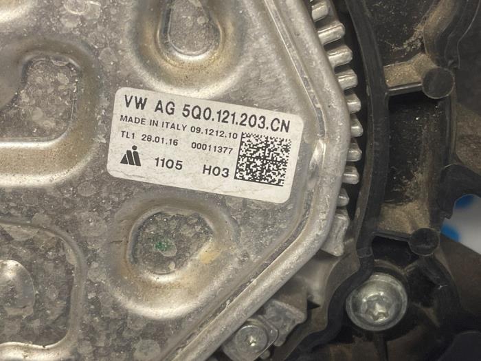Koelvin Motor van een Audi A3, Gebruikt, -, Verzenden, -