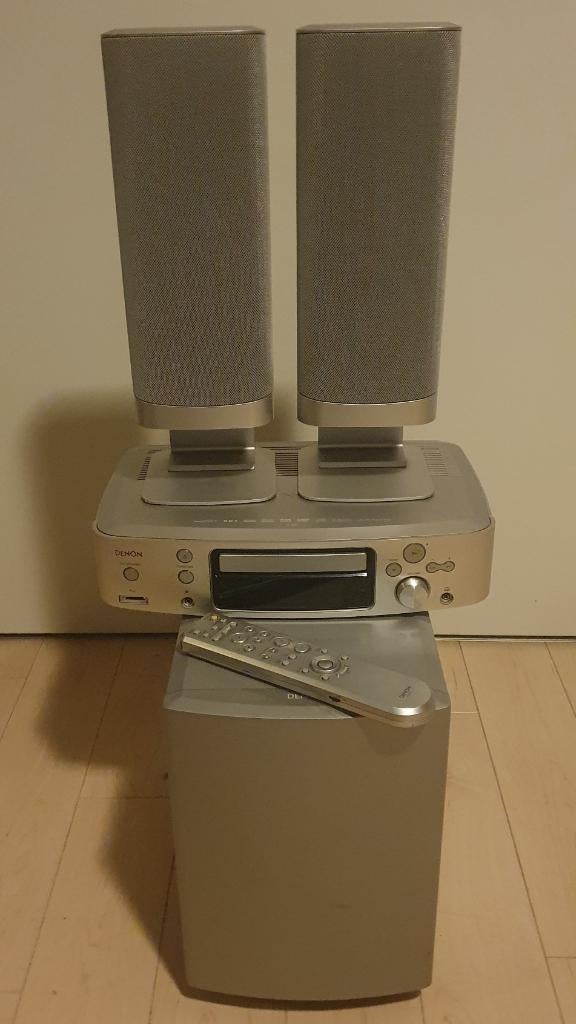 Denon S-101 Stereoset met Subwoofer, Ophalen, Gebruikt, Tuner of Radio, Denon
