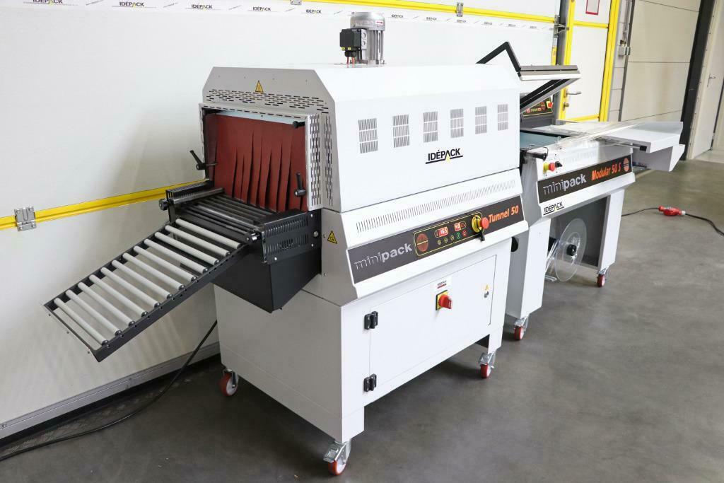 Minipack Modular 50S Sealmachine & Krimptunnel 50 - Nieuw, Zakelijke goederen, Machines en Bouw | Industrie en Techniek, Ophalen of Verzenden