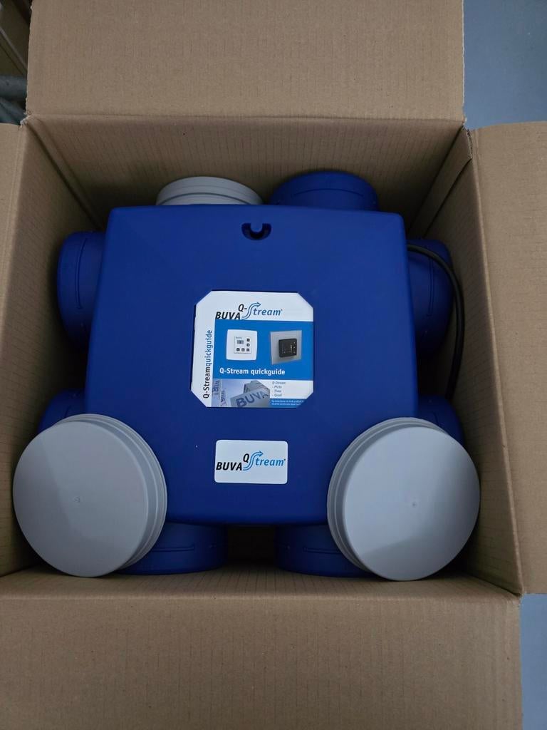 buva q stream, Doe-het-zelf en Verbouw, Ventilatie en Afzuiging, Buva, Nieuw, Buva, Ophalen of Verzenden