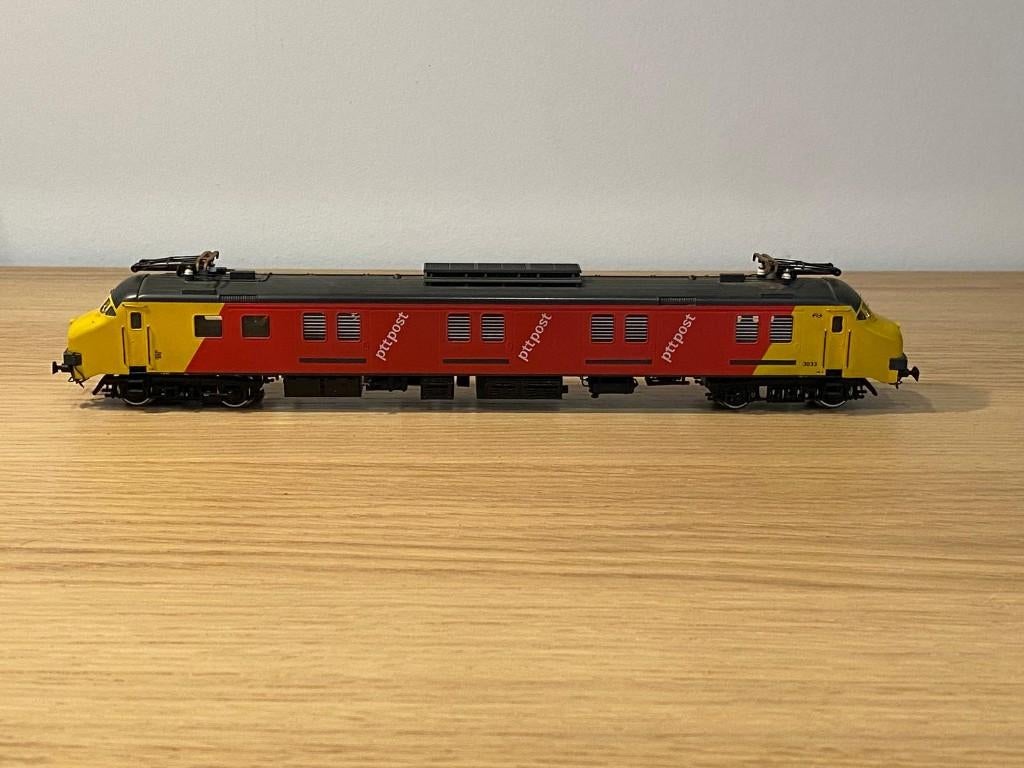 Philotrain Posttrein NS PTT POST mP3000 Motorpost, Hobby en Vrije tijd, Modeltreinen | H0, Overige merken, Wisselstroom, Locomotief