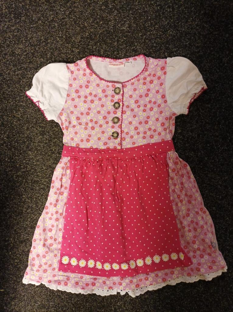 Dirndl Oostenrijk lederhosen Tiroler maat 92, Ophalen of Verzenden, 104 of kleiner, Meisje
