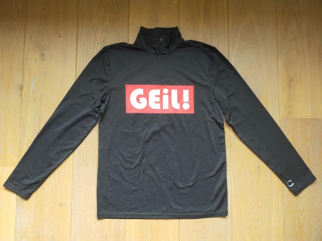 Ice Ryder Ultimate Gear Skipully met tekst Geil!- Maat M, Maat 48/50 (M), Zwart, Ophalen of Verzenden, Zo goed als nieuw