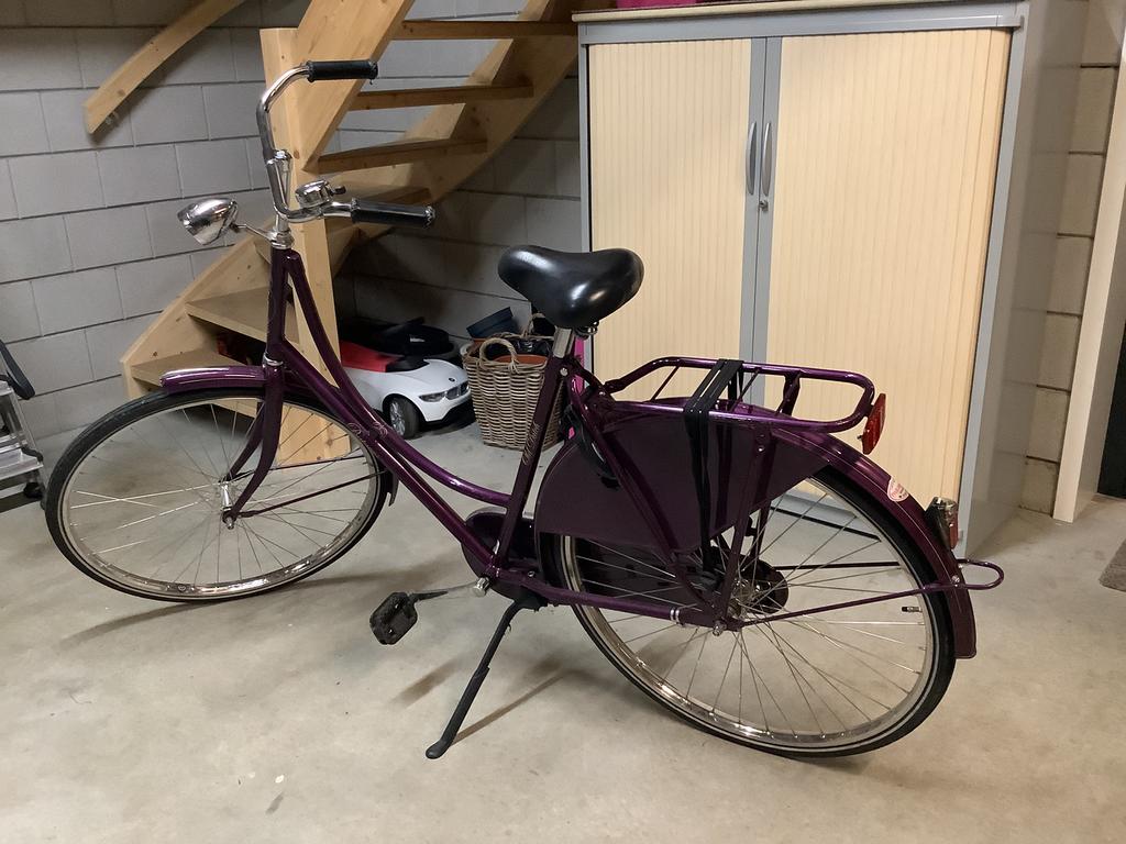 Damesfiets, Fietsen en Brommers, 53 tot 56 cm, Ophalen, Zo goed als nieuw
