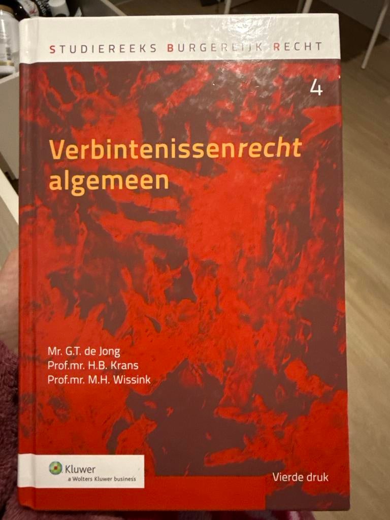 Verbintenissenrecht Algemeen - Studiereeks Burgerlijk Recht, Ophalen of Verzenden, Alpha, Gelezen, HBO