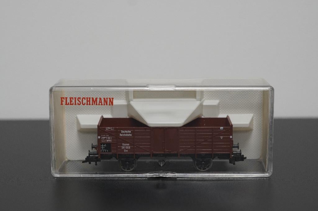 Fleischmann 5215 Hoogboord wagen DR215 in OVP, Hobby en Vrije tijd, Modeltreinen | H0, Gelijkstroom, Fleischmann, Wagon, Ophalen of Verzenden
