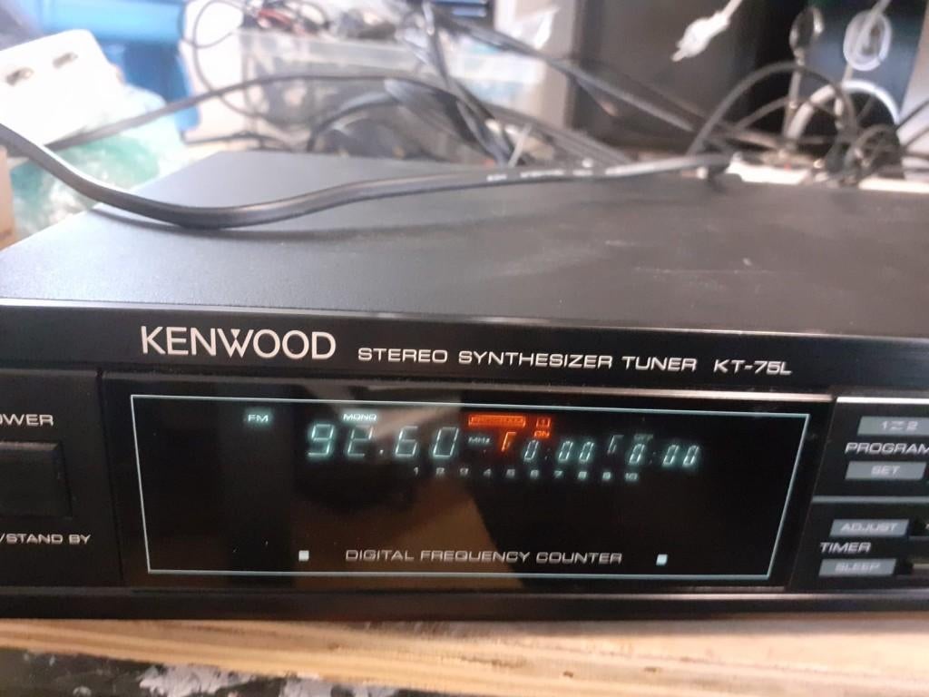 Kenwood Stereo Synthesizer Tuner KT-75L, Ophalen of Verzenden, Gebruikt