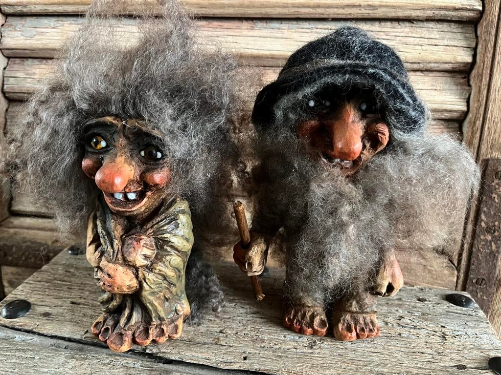 Vintage Fosse Troll Noorwegen, Ophalen of Verzenden