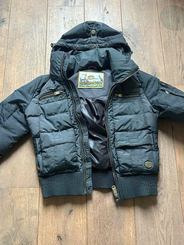 Goldbergh winterjas, Ophalen of Verzenden, Zo goed als nieuw, Maat 36 (S), Blauw