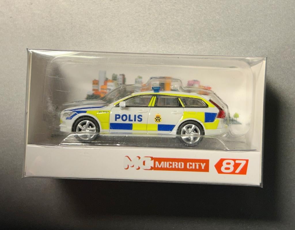 Volvo V90 Polis, Hobby en Vrije tijd, Modelauto's | 1:87, Ophalen of Verzenden, Nieuw, Auto, Overige merken