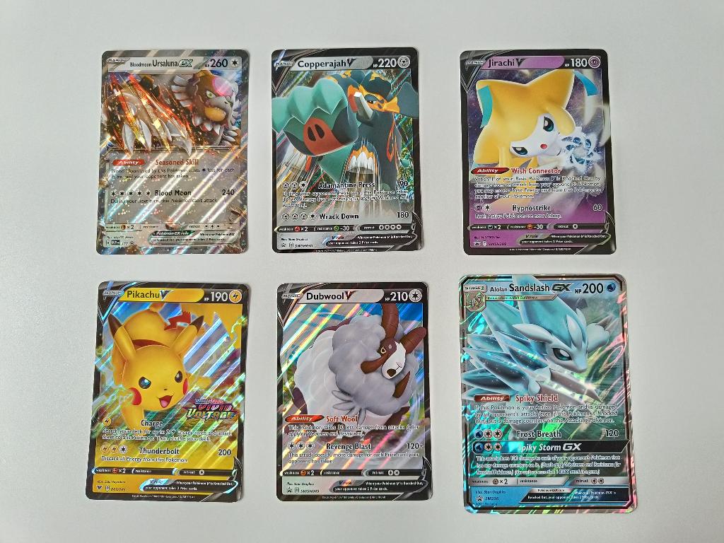 Grote pokemonkaarten, Hobby en Vrije tijd, Verzamelkaartspellen | Pokémon, Zo goed als nieuw, Meerdere kaarten, Ophalen of Verzenden
