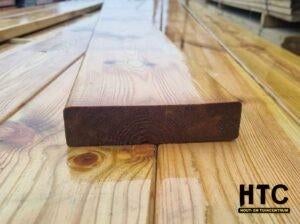 Geïmpregneerde glad geschaafde dikke vlonderplank 34x145mm!, Ophalen, Nieuw, Hout