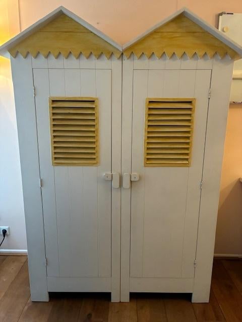 Strandhuiskastjes met bijpassend bureau, Ophalen, Gebruikt, 105 cm of meer, Minder dan 50 cm