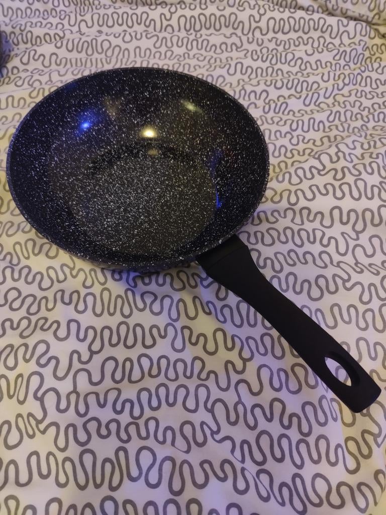 Non Stick Cooking/ Frying Pans 2x – 20 cm & 28 cm, Ophalen of Verzenden, Zo goed als nieuw