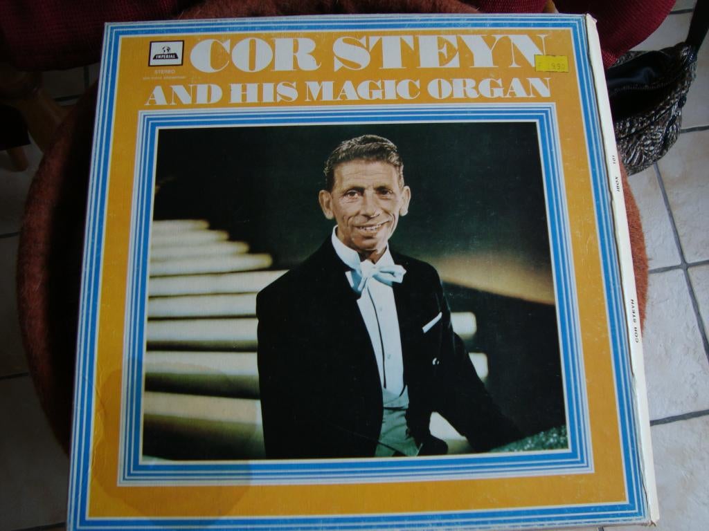Cor steyn and the magic organ dubbel lp in box, Cd's en Dvd's, Vinyl | Overige Vinyl, Ophalen of Verzenden, Zo goed als nieuw