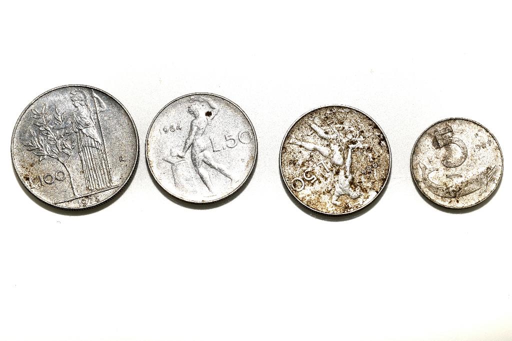 Munten uit Italie diverse lire, Ophalen of Verzenden, Italië, Losse munt