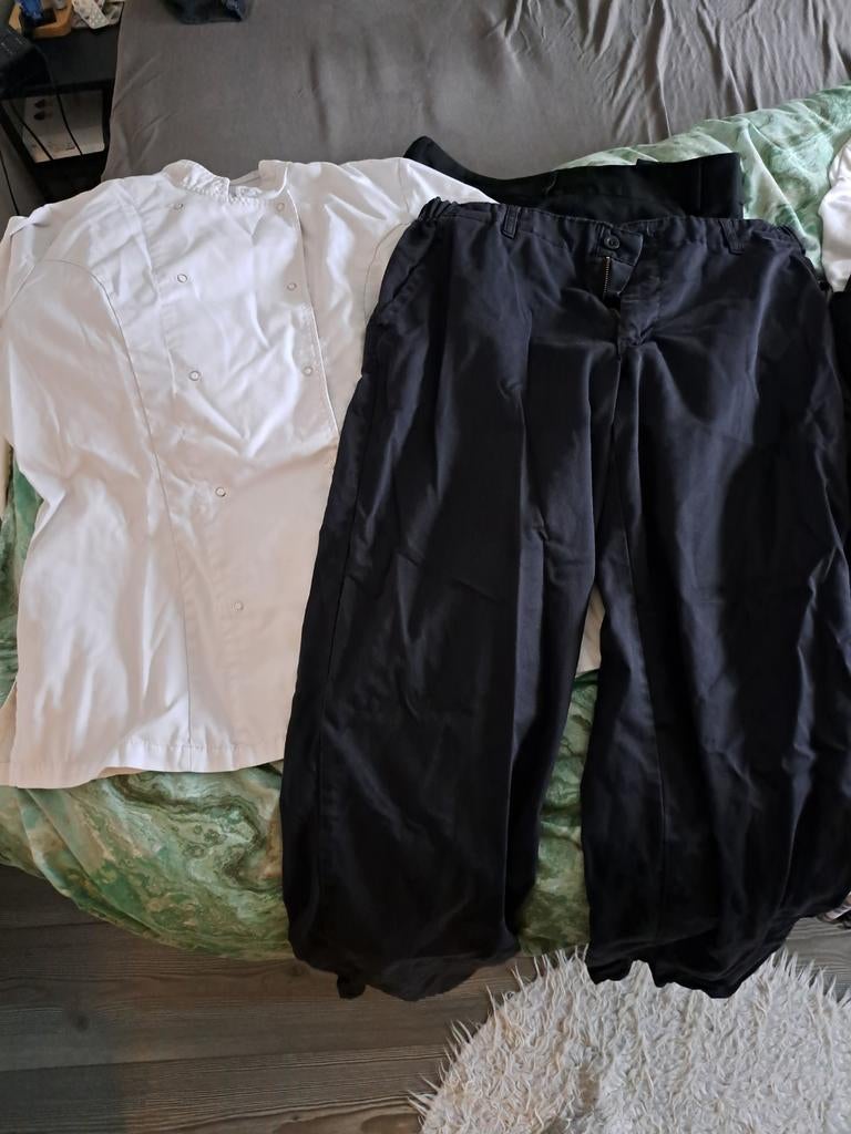 Laudis Kok en Serveerster Kleding Set, Ophalen of Verzenden, Gedragen