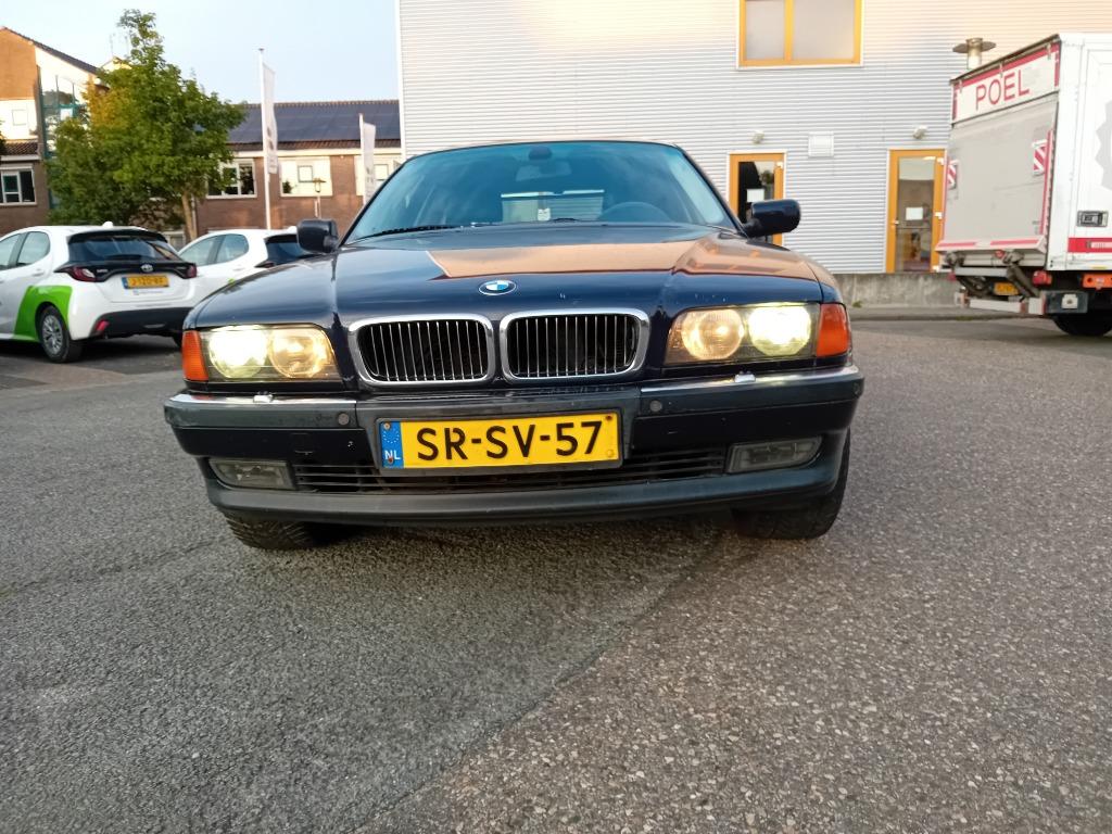 BMW 7-Serie 3.5 I 735 L AUT 1998 Blauw APK24/12/2026, Auto's, BMW, Automaat, 238 pk, Achterwielaandrijving, 8 cilinders