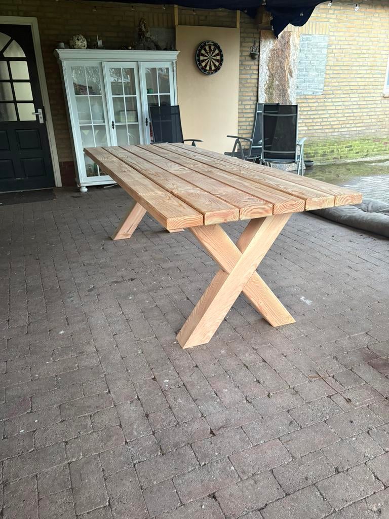 Tuintafel douglas, Tuin en Terras, Tuintafels, Ophalen of Verzenden, Nieuw, Rechthoekig, Hout