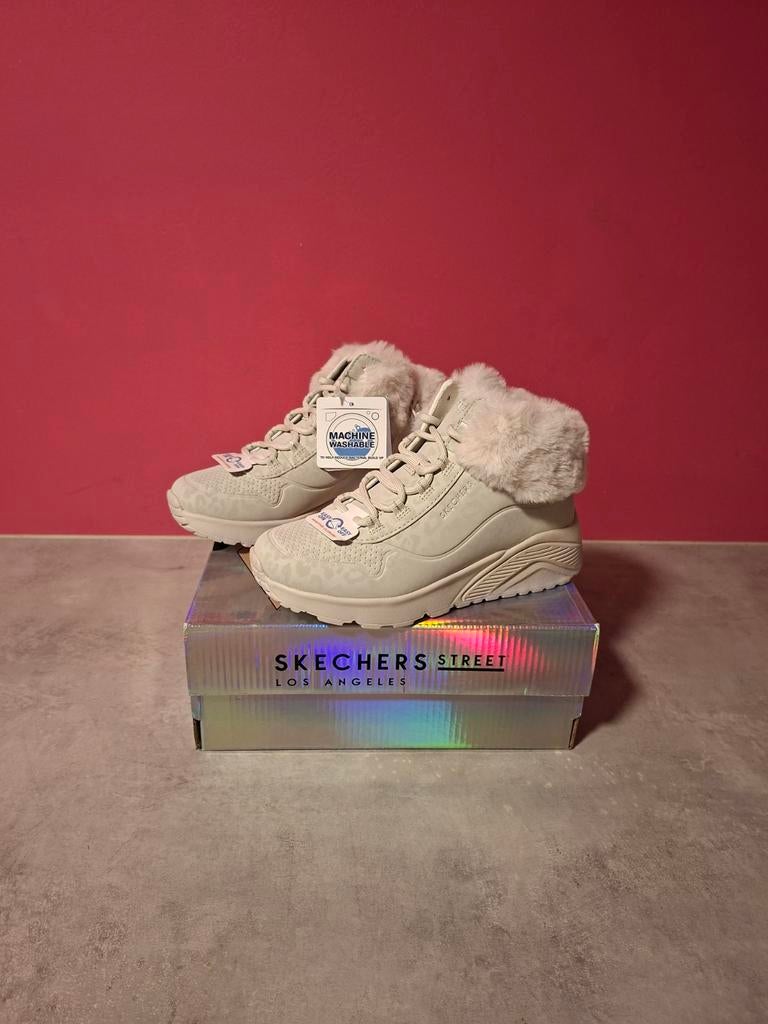 Nieuwe Skechers Uno Lite Cozy Leopard mt 34, Ophalen of Verzenden, Meisje, Laarsjes