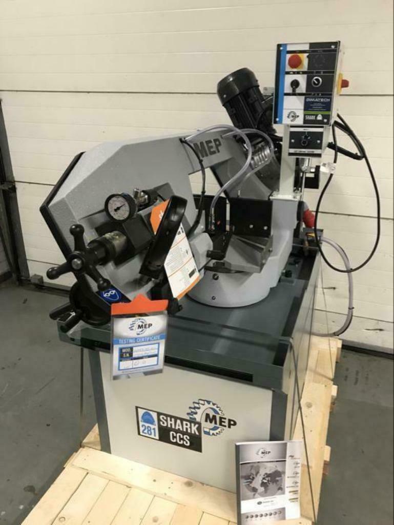 Mep Shark 281 CCS bandzaagmachine, lintzaagmachine, Doe-het-zelf en Verbouw, Gereedschap | Zaagmachines, 70 mm of meer, Nieuw