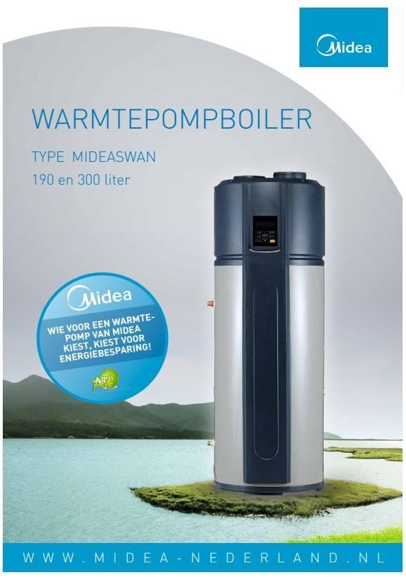 warmtepompboiler SWAN 2 190 van € 2150,- voor € 1600,-, Doe-het-zelf en Verbouw, Geisers en Boilers, Nieuw, Boiler, Minder dan 20 liter