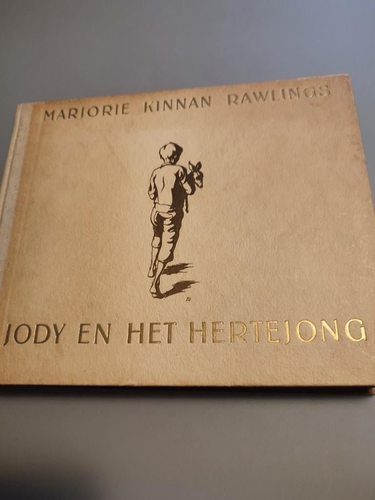 Zeer fraai oud jeugdboek,Jody en het hertejong, Boeken, Ophalen of Verzenden