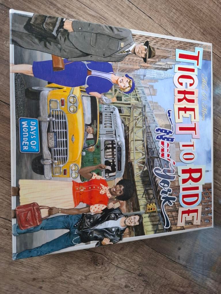 Ticket to Ride: New York - Bordspel, Hobby en Vrije tijd, Gezelschapsspellen | Bordspellen, Nieuw, Drie of vier spelers, Reisspel