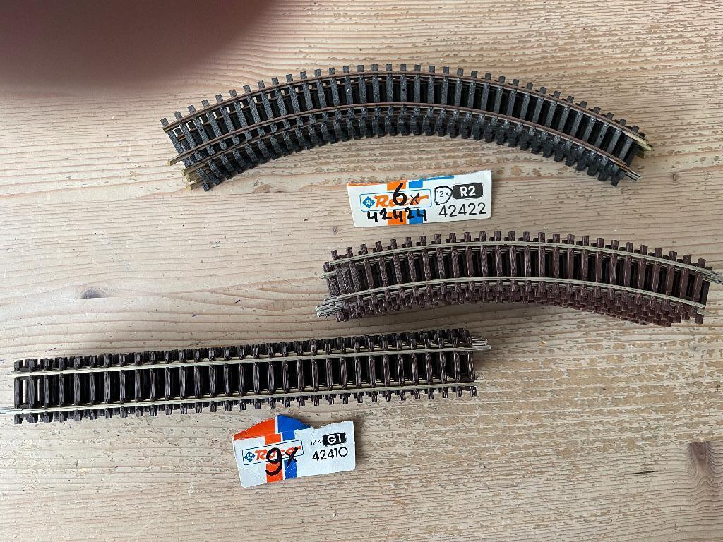 Roco rails HO, Ophalen, Gelijkstroom, Nieuw, Rails