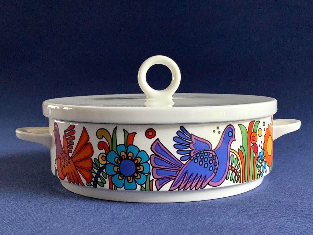 Villeroy & Boch Acapulco dekschaal, Ophalen of Verzenden, Overige stijlen, Porselein, Schaal of Schalen