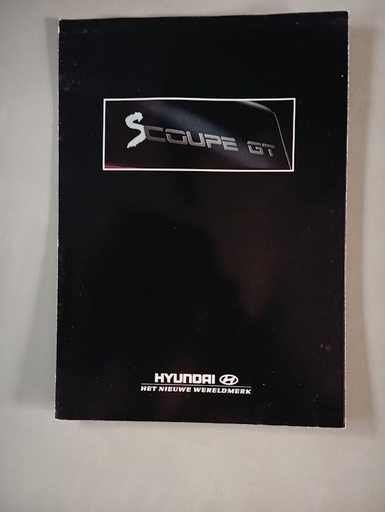 Hyundai Scoupe GT 6 pag., Verzenden, Zo goed als nieuw, Overige merken