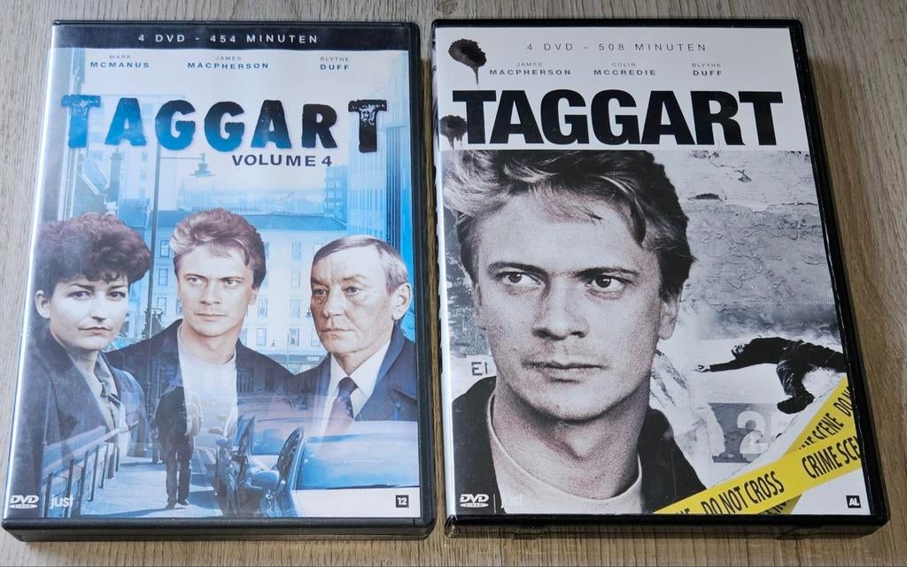 Taggart DVD Boxsets - Volume 4 & 6 - 8 DVDs, Boxset, Ophalen of Verzenden, Zo goed als nieuw, Vanaf 12 jaar
