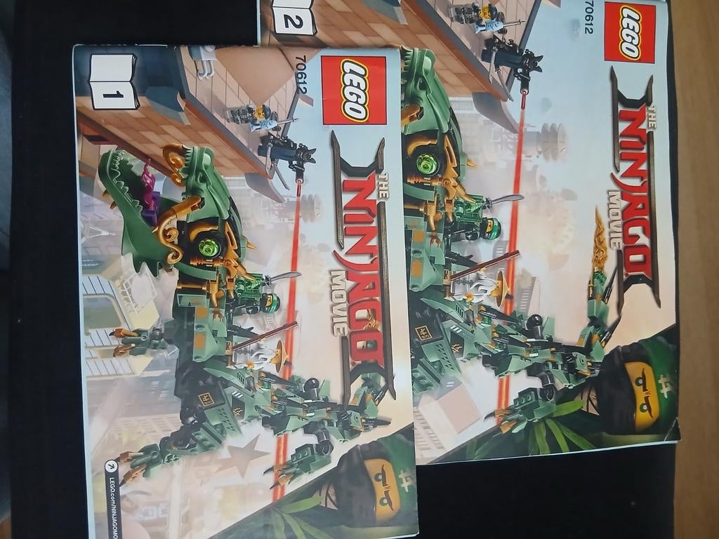 Lego Ninjago Movie 70612 Groene Draak, Kinderen en Baby's, Speelgoed | Duplo en Lego, Verzenden, Zo goed als nieuw, Complete set