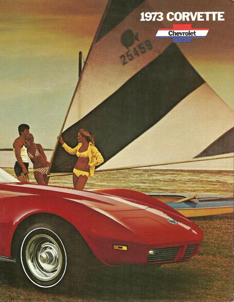 Chevrolet Corvette Stingray posterfolder, Ophalen of Verzenden, Gelezen, Chevrolet