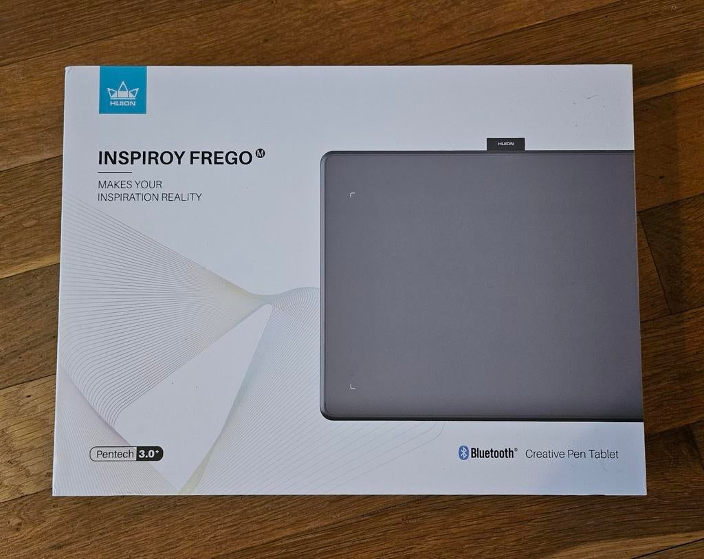 Huion Inspiroy Frego M - Pen tablet, Ophalen of Verzenden, Zo goed als nieuw, HUION