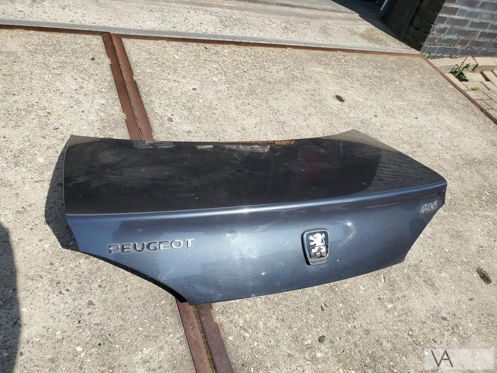 Peugeot 406 coupe 1997 - 2005 achterklep kofferdeksel grijs, Auto-onderdelen, Gebruikt, Achterklep, Ophalen of Verzenden, Achter