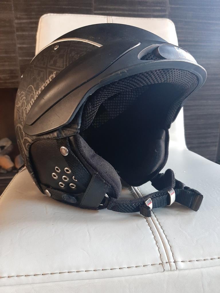 Casco zwarte dames ski helm met hardcover hoes, Ophalen of Verzenden, Skiën, Overige typen, Overige merken