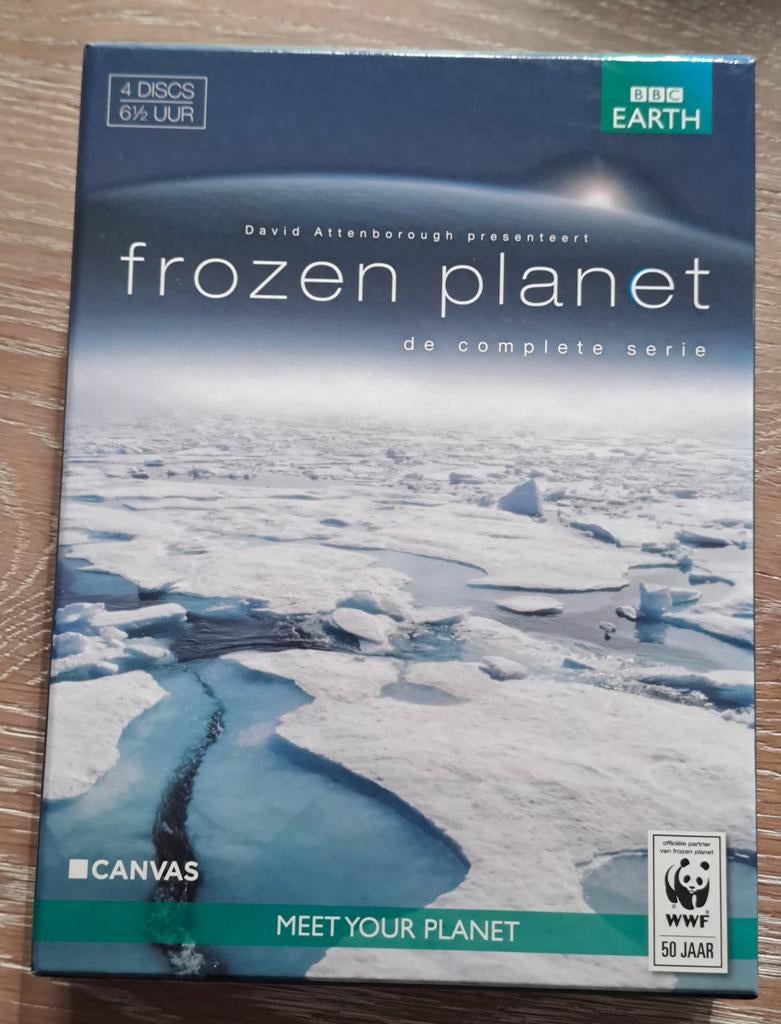 Frozen Planet - Complete Serie (4 CD Box, nieuwstaat), Alle leeftijden, Boxset, Natuur, Ophalen of Verzenden