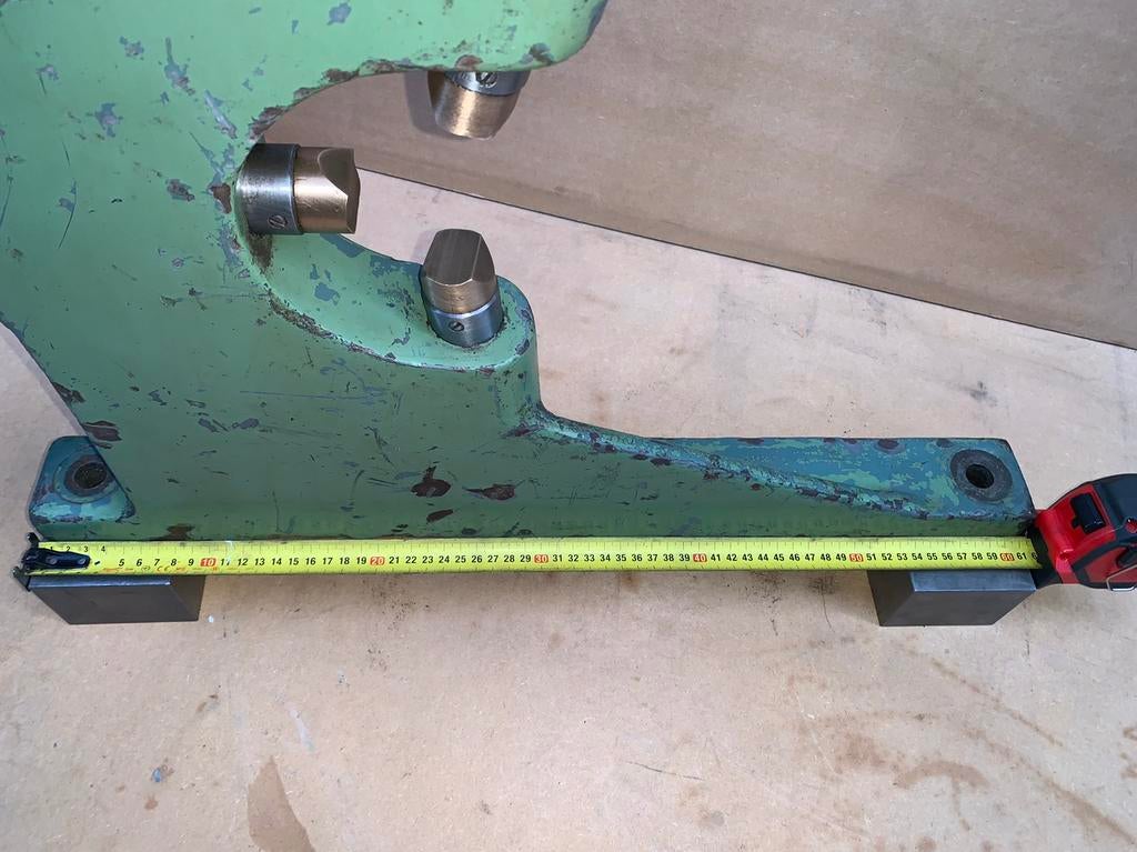 PBR meelopende steunbril bril TM300 centerH 250 mm, Ophalen, Gebruikt, Metaaldraaibank