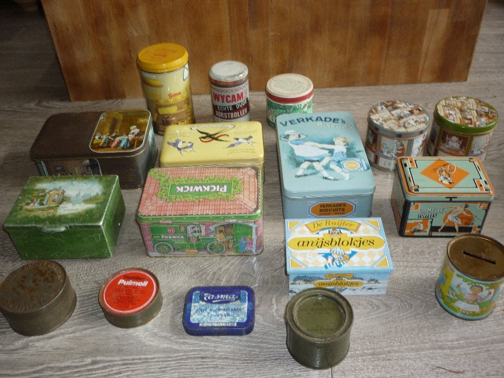 Allerlei blikken- - zie verschillende foto's, Ophalen of Verzenden, Gebruikt, Overige