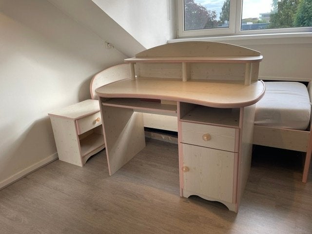 Complete eenpersoons slaapkamer set voor meisjes