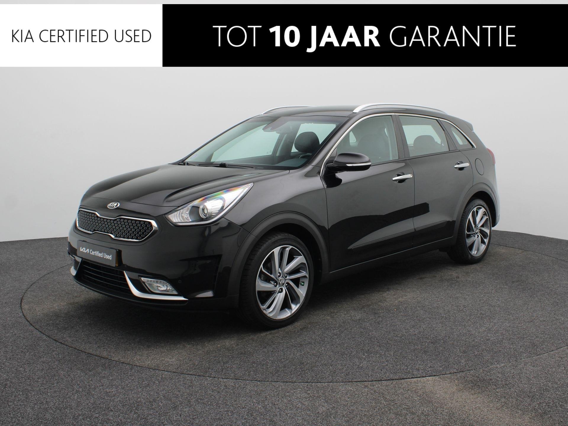 Kia Niro 1.6 GDi Hybrid First Edition, Auto diversen, Automaat, Kia, 1580 cc, Zwart