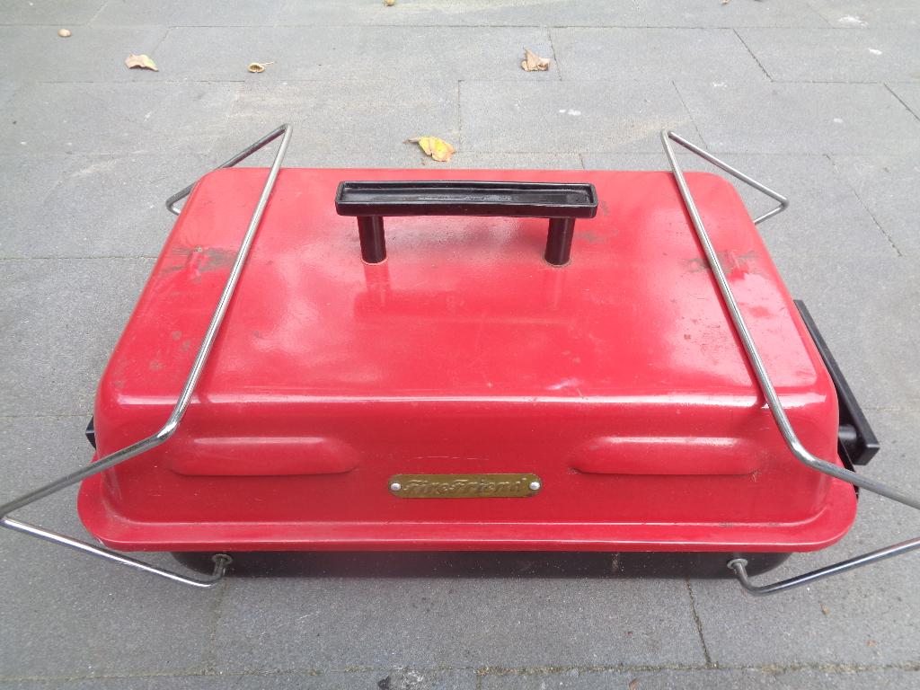 Draagbare Gasbarbecue Fire friend - 26 x 40 cm, Ophalen of Verzenden, Zo goed als nieuw, Fire Friend