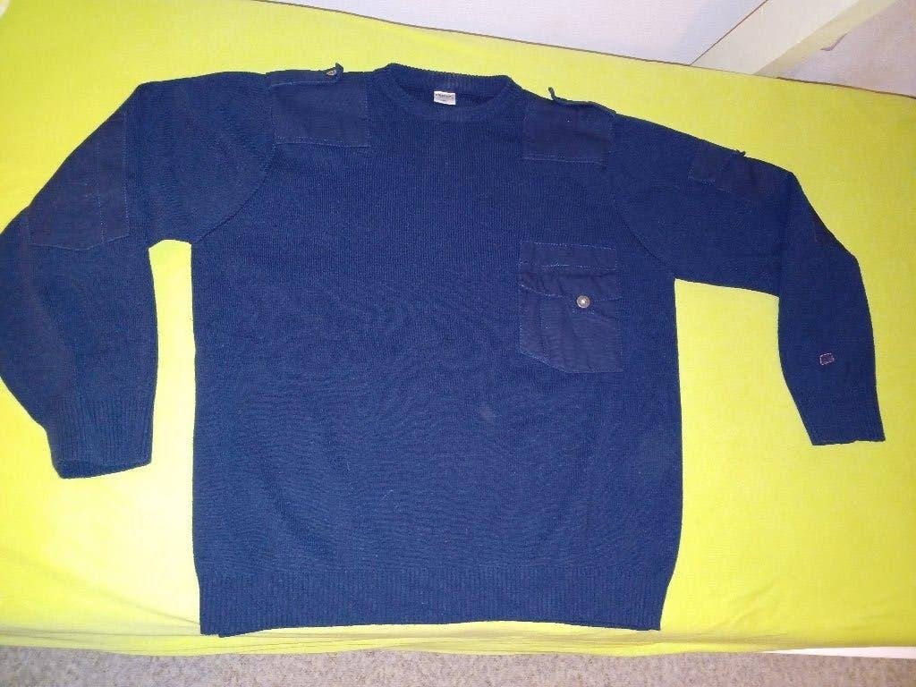 T'RIFFIC TITAN Commandotrui warme Werktrui Blauw ZGAN, Kleding | Heren, Blauw, T'riffic, Maat 56/58 (XL), Ophalen of Verzenden