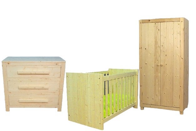 Stevige massief houten babykamers, Kinderen en Baby's, Kinderkamer | Complete kinderkamers, Ophalen of Verzenden, Nieuw, Jongetje